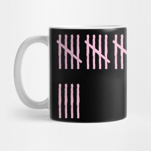 19th pink count Mug